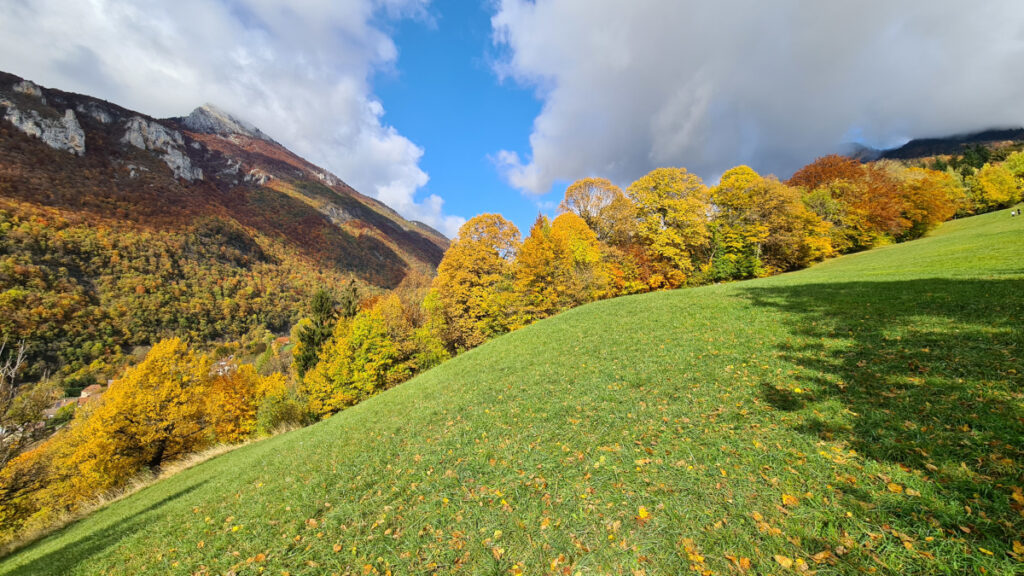 Automne en Chartreuse - Sous le col de la Charmette