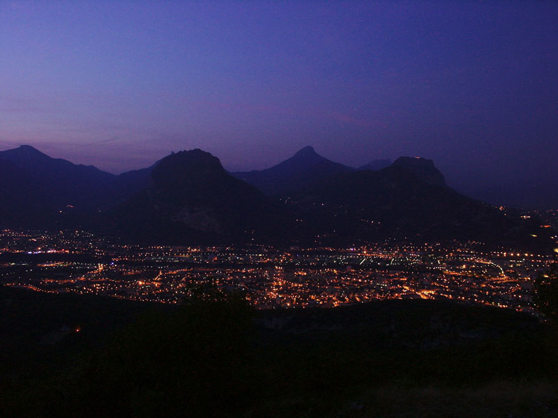 Grenoble by night
